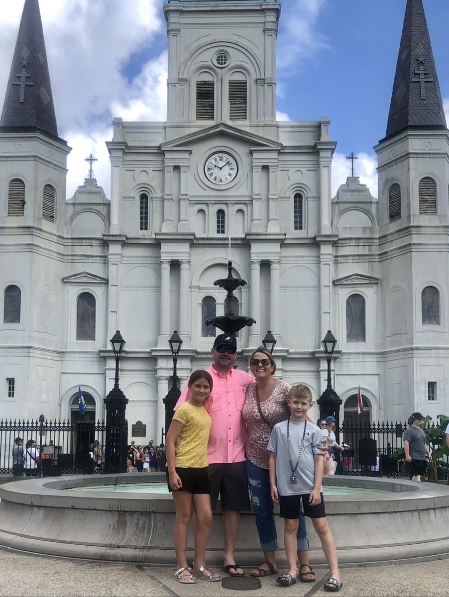 On vacation